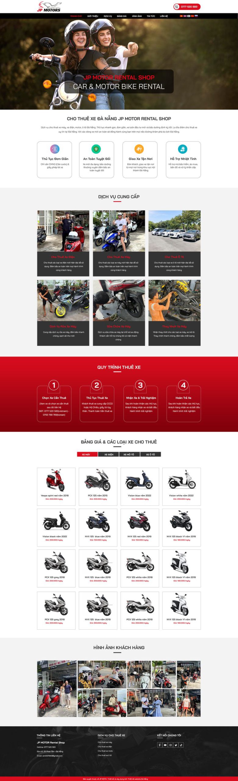 JP MOTOR Rental Shop