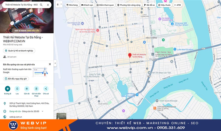 Checklist 15 Yếu Tố "Buộc Phải Có" Trên Website Để Giữ Chân Khách Hàng 2025 7 Tích hợp Bản đồ Google Maps
