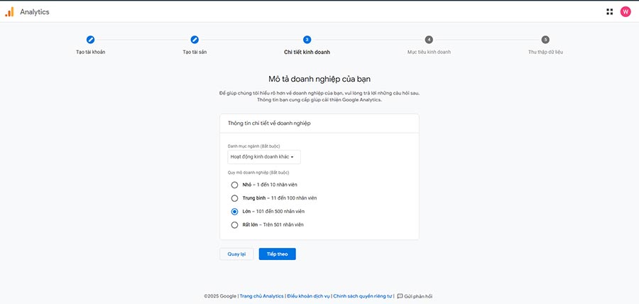 Giới thiệu về doanh nghiệp của bạn (About your business)