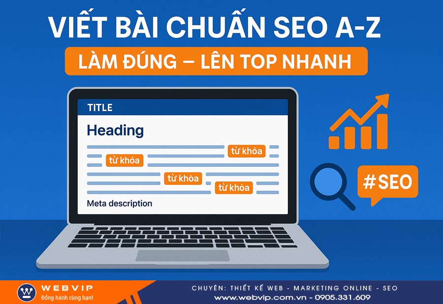 Hướng Dẫn Viết Bài Chuẩn SEO Cho Website Từ A-Z: Làm Đúng, Lên Top Nhanh!