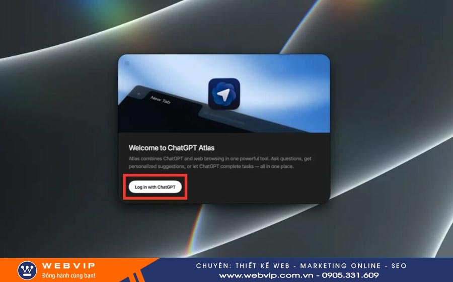 Đăng nhập tài khoản ChatGPT