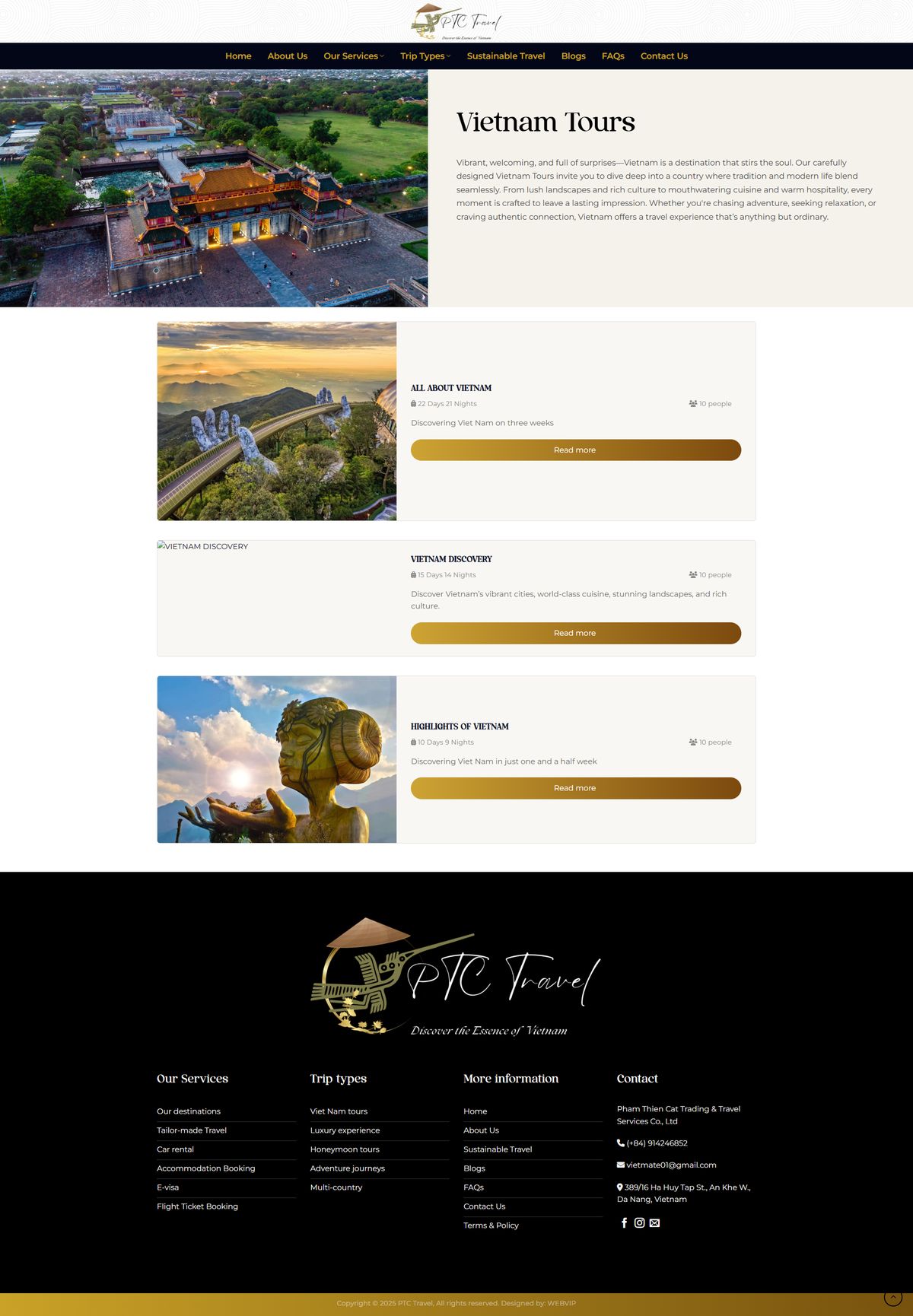 ptctravel vietnam tours 10 03 2025