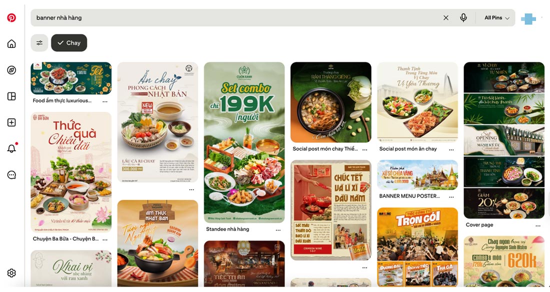 Tạo Banner Bằng AI: Share Free Quy Trình A-Z Tạo Banner Chuyên Nghiệp Bằng AI 7 Lấy ý tưởng Banner nhà hàng chay từ các đơn vị khác từ Pinterest