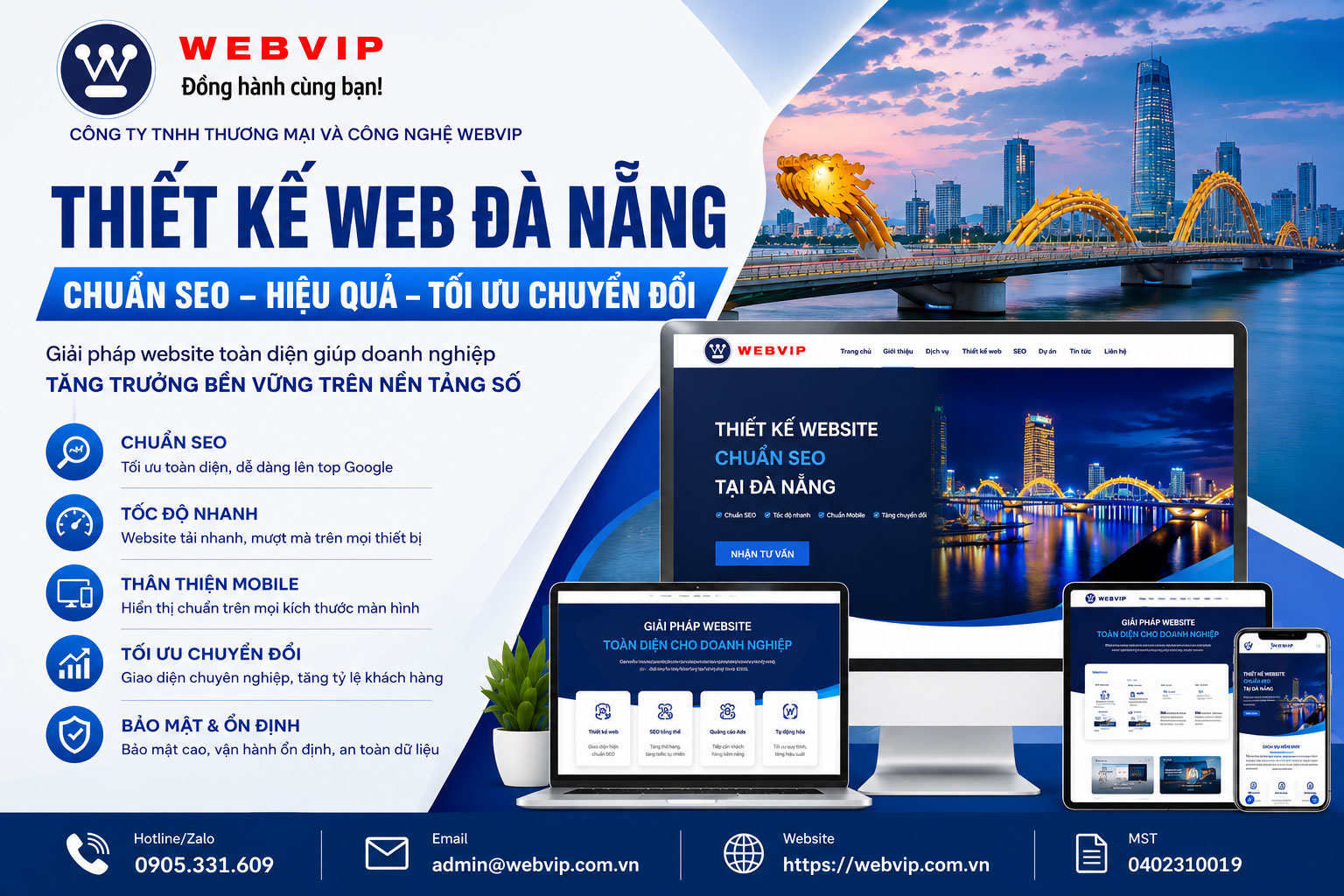 Công ty Thiết kế web Đà Nẵng WEBVIP